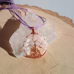 Náhrdelník "Ametyst - strom života"